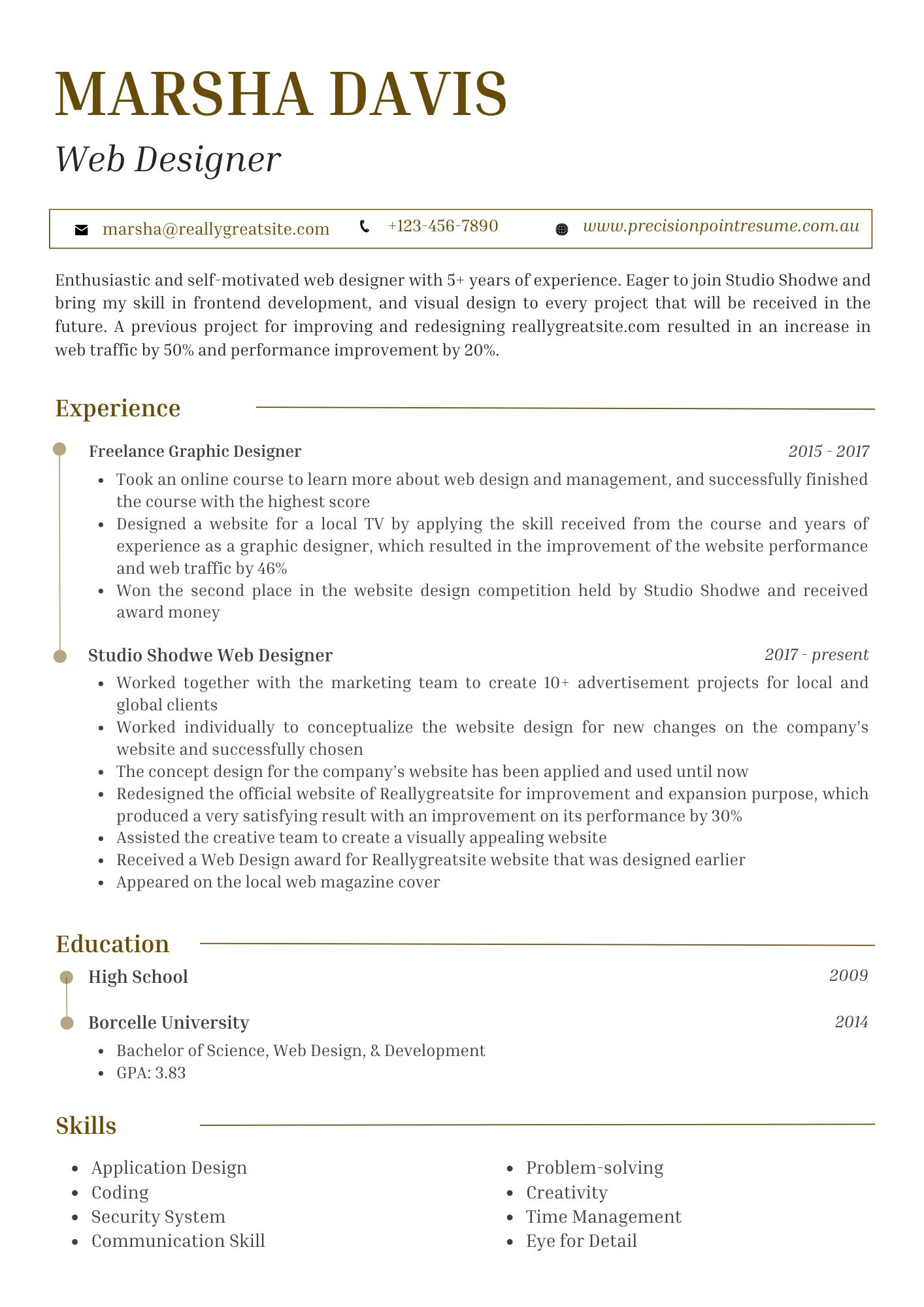 Industry-Specific Resumes